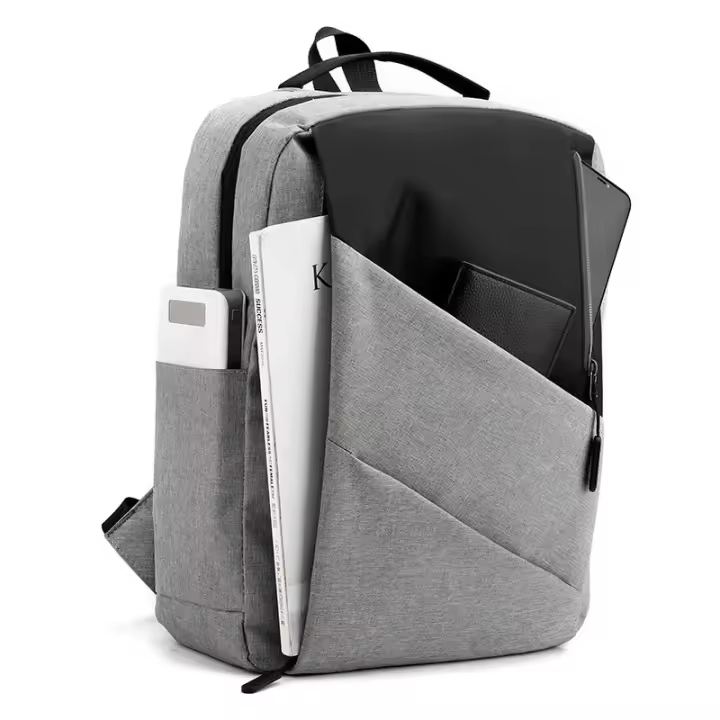 Mochila impermeable para orden portátil de 15 y 15,6 pulgadas, Bolsa de viaje Escolar with USB, antirobo, informal - 1