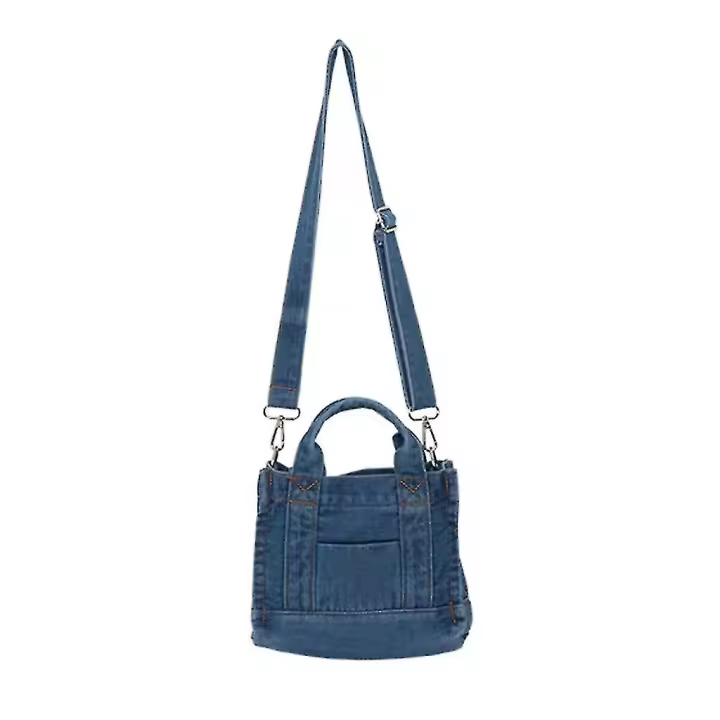 Bolso DE LAS Mujeres del Dril de Algodón, Bolso DE LAS Mujeres del Dril de Algodón, Bolso de las mujeres, Bolso, Bolso DE LOS Vaqueros Del Dril de Algodón, bolso del Dril de Algodón - 1