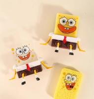 Toalla De Cocina Spongebob Con Estante De Drenaje Decoración De Mesa Derivados De Animación Artículos Domésticos De SpongeBob SquarePants - details 1