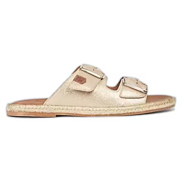 Sandalias Popa Galdana Boreal para mujer en color plateado - 1