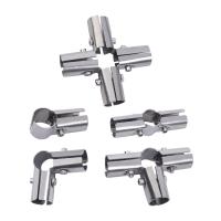 Conector De Tubo De Acero Inoxidable Clip De Conexión De Juntas Para Contenedores Casas Florales Conexión De Tubos Redondos Simplificada - details 1