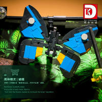 Bloques De Construcción LED Con Insectos De Rainforest Tropical Camaleón Mariposa Mantis Juguete Creativo Para Niños - details 4