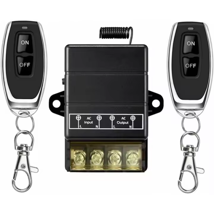 Interruptor de Relé Inalámbrico RF 328 Pies 220V/230V/240V/40A - 1