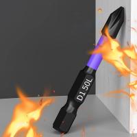 Broca De Impacto Antideslizante Magnética D1 De Alta Dureza Anti Choque Para Tornillos Cruzados Herramienta De Carpintería DIY - details 4