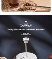 GIANXI Hacer Café a Mano Cafetera Multifuncional Filtro Para Casa Con Filtro De Té Para Preparar Café Frío Y Té Pot De Café - details 18
