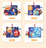 Libro De Tela Para Bebé Con 4 Páginas Edad 0-3 Años Juguete Educativo Temprano Estilo Versátil 7 Opciones Divertido Para Niños Y Niñas - details 13