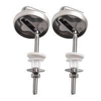 Juego De 2 Tornillos Ajustables Para Asiento De Inodoro Acero Inoxidable Parte Del Tapa De Inodoro Herramienta Manual Para El Hogar - details 20