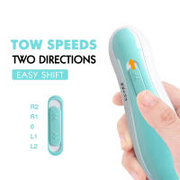 Cortauñas Eléctrico Para Bebé Con Luz LED 1pc Seguro Para Recién Nacidos Y Niños Pequeños Cortauñas Con Fregadero Para Bebé - details 3