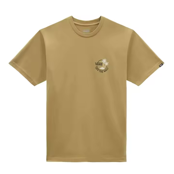 Camiseta Vans modelo Classic Mini Dual Palm Ii Ss en color Mostaza - 1