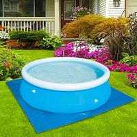 Esteras para Piscina Cuadradas Impermeables - Tela Resistente Antipolvo y UV, Protección Total Contra Lluvia/Polvo, Portátil y Fácil Instalación,Estera de tela para piscina - details 2