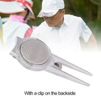 Herramientas Divot, herramientas Divot de golf, elegante herramienta de reparación Divot de aleación de zinc marcador de bola magnético accesorio de golf, para pagar Divots y bolas de marcado - details 0