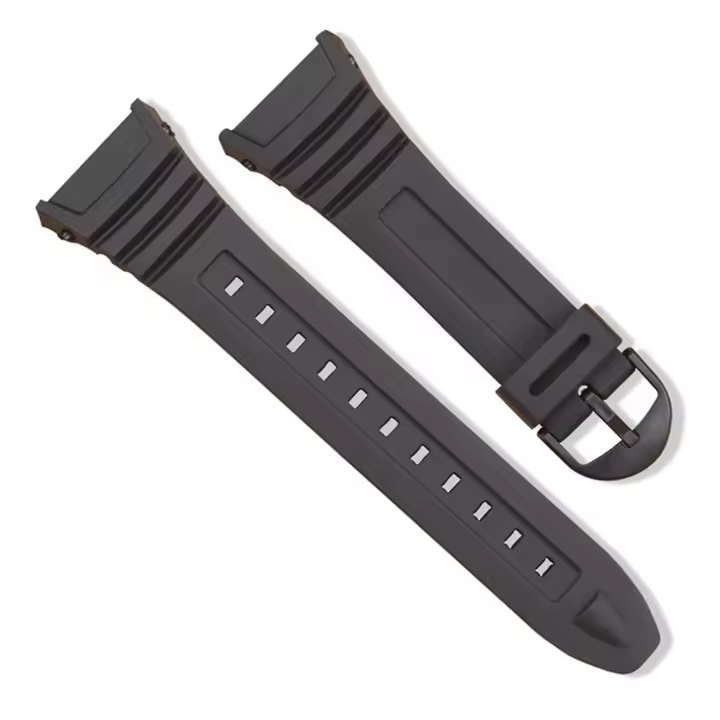 Correa de reloj deportivo de silicona suave, transpirable e impermeable, de repuesto para Casio W-96H. - 1