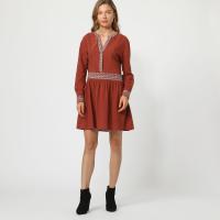 Vestido LA MORENA con falda de vuelo y detalles bordados - LA-040899 - details 0