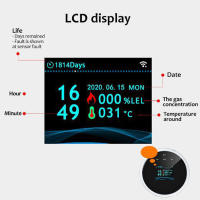 Detector De Gas Combustible Inteligente Tuya Wifi Para El Hogar Sensor De Gas Natural Compatible Con Amazon Alexa - details 6