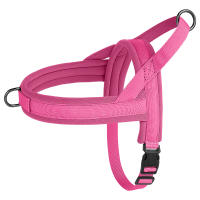Harnés De Nylon Suave Para Perros Pequeños Y Medianos Sin Arrastre Harnés De Piel Para Pitbull Y Perros Chihuahua Pug Ajustable Y Padded - details 10