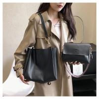 Bolso De Hombro Para Mujer XINXIANG Gran Capacidad Moda Cuero Retro Con Cierre Magnético Y Cadena Bolso Transversal - details 9