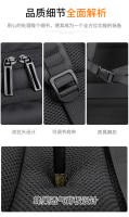 Mochila de viaje expandible para hombre, mochila multifuncional de gran capacidad para equipaje, mochila de viaje de corta distancia, mochila escolar - details 15