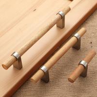 Manijas De Madera Sólida Para Armarios Y Gabinetes Perillas De Cocina Modernas Y Elegantes Pulls De Cajones Herramientas De Alta Calidad - details 9
