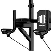 ManiBoom Maquina Dominadas Multifuncional Altura REGULABLE 2,35m SOPORTA 220kg - Estacion de Entrenamiento y Musculacion con Barra de Fondos para Gym y Calistenia en Casa, Pull up Station Power Rack - details 7