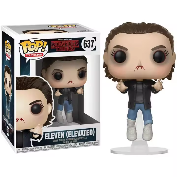 Figura Pop Stranger Things Eleven Elevated-Figura de Vinilo Coleccionable - Idea de Regalo- Mercancia Oficial - Juguetes para Niños y Adultos - Movies Fans - Muñeco para Coleccionistas y Exposición - 1