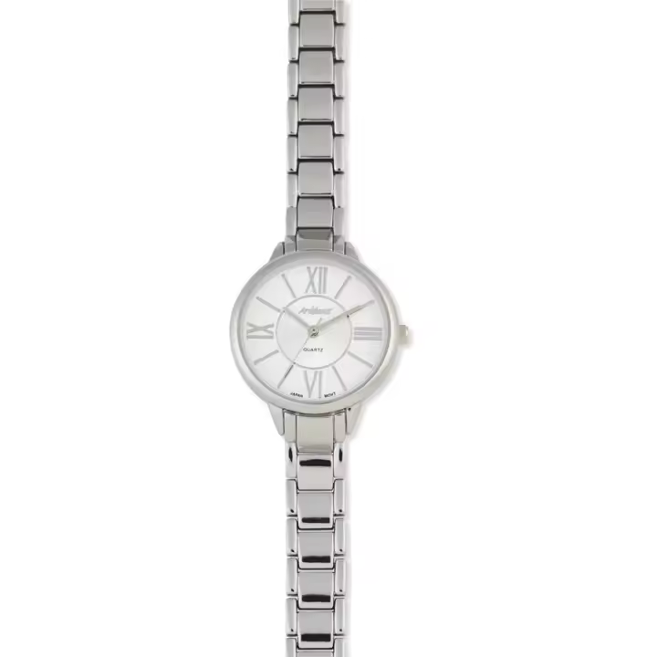 Arabians Reloj Analógico para Mujer de Cuarzo con Correa en Acero Inoxidable DBA2268W - 1