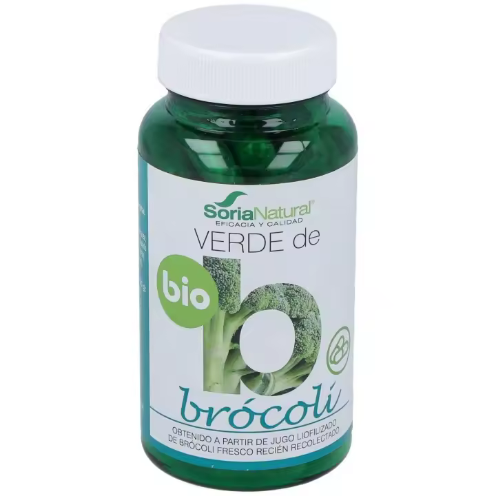 Soria Natural Verde De Brócoli Bio 80Cápsulas - 1