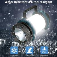 Linterna Portátil LED Para Camping Recargable Por USB Con Indicador De Energía Y Función De Energía Móvil - details 4