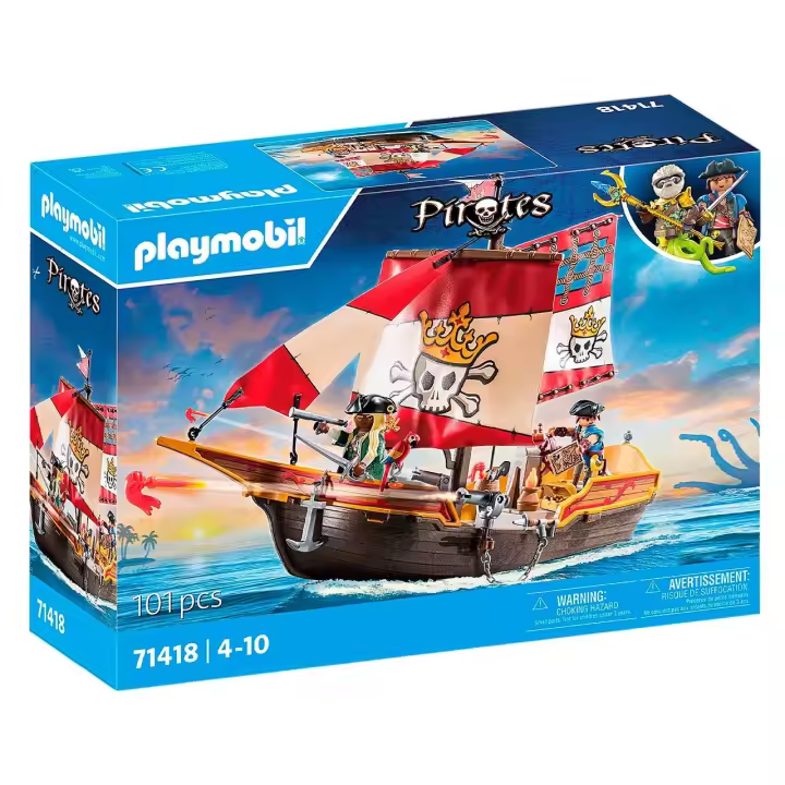 Barco Pirata 71418 PLAYMOBIL - 1