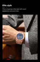 Reloj De Hombre Moda Con Correa De Aleación Y Anillo Octagonal Decorativo Movimiento De Cuarzo Alta Gama Reloj De Negocios - details 4