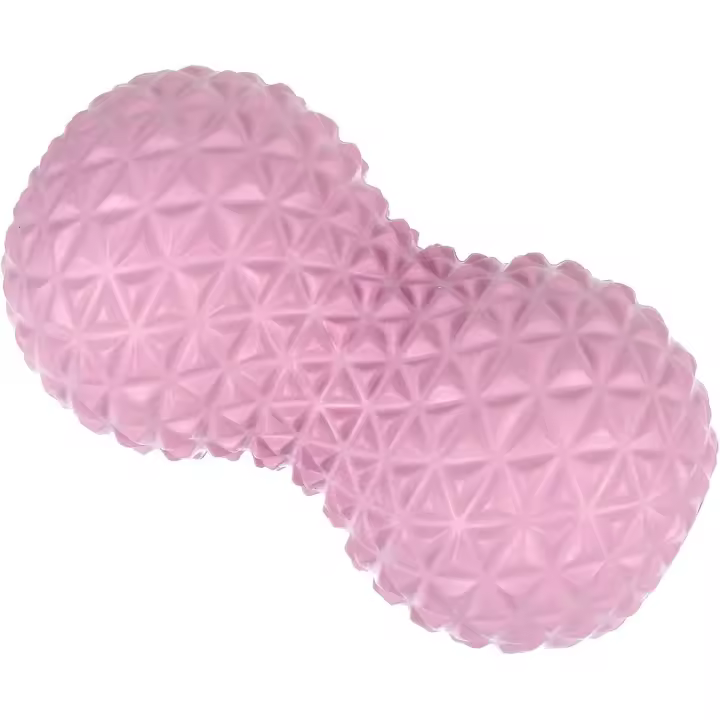 Bola de masaje de cacahuete, rodillo muscular de punto gatillo de cacahuete, masajeador de cacahuete con forma de cacahuete, masajeador de espalda superior, herramientas de masaje - 1