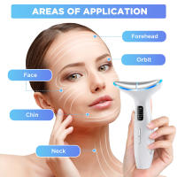 2025 Nuevo instrumento de belleza para el cuello, masajeador de microcorriente EMS para rostro y cuello, iluminación facial, instrumento de belleza para el cuidado de la piel. - details 11