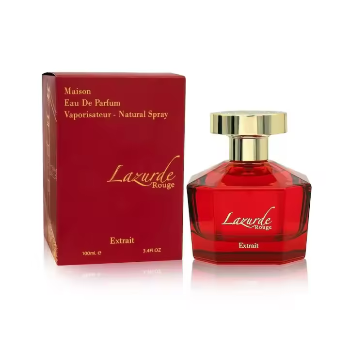 Fragrance World Lazurde Rouge Extrait de Parfum para Mujer 100 Ml - Fragancia de Lujo - 1