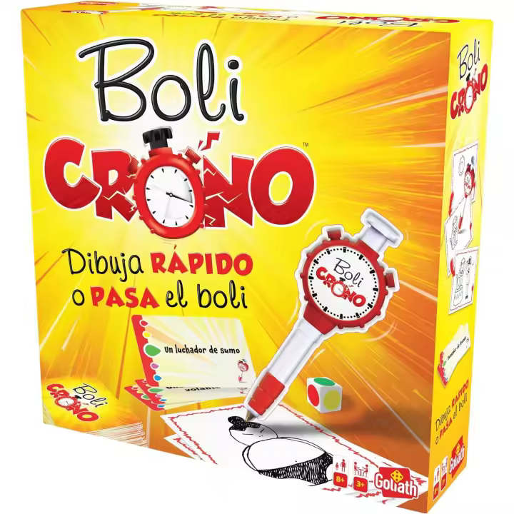 Goliath - Bolicrono - Juego De Familia - Juego de Mesa - A partir de 8 años - Juego de dibujo y velocidad (76191) - 1