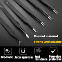 Aguja De Acero Inoxidable ESD Antiestática Herramienta De Mantenimiento Precision Para Reparación Electrónica Industrial Y Modelado Doméstico - details 1