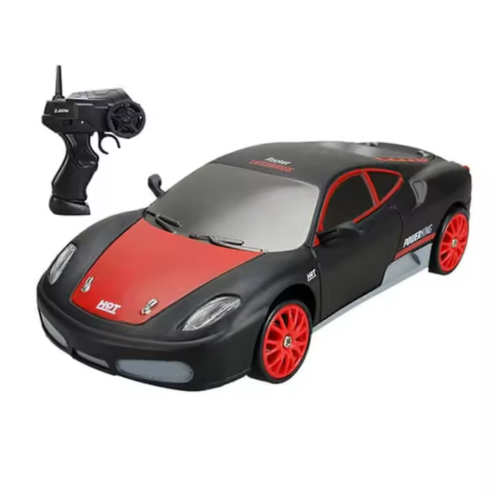 Coche de Drift de RC, el 15km por el Coche teledirigido recargable Bajo de la fricción Ligera - 1