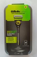 Guillette Maquinilla de Afeitar con Barra Exfoliante Hombre +1 Cuchillas de Recambio - Base Magnética y Estuche de Viaje - details 0