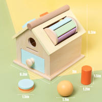Juguete Educativo De Madera Para Niños Casa Montessori Tablero Ocupado Habilidades Motoras Finas Juego Sensorial Para Bebés - details 12