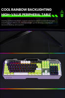 Teclado De Juego EWEADN GX90 Con Retroiluminación LED Silencioso Diseño Ergonómico Duradero Para PC Y Oficina 104 Teclas Membrana USB - details 9