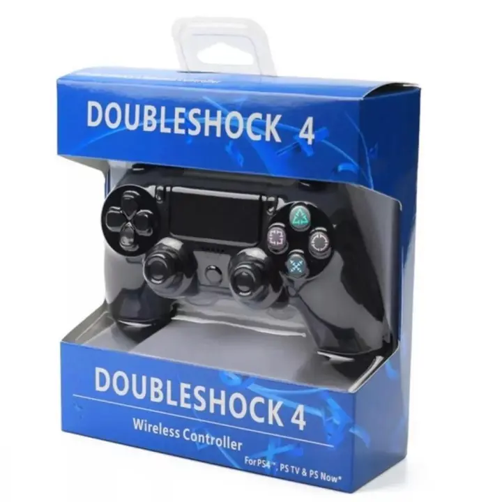 Mando inalambrico Doubleshock 4 ,compatible con PC , Android , consola PS4 (inalambrico)  , PS3 (por cable) , negro, ENVÍO 24H ,NUEVO - 1