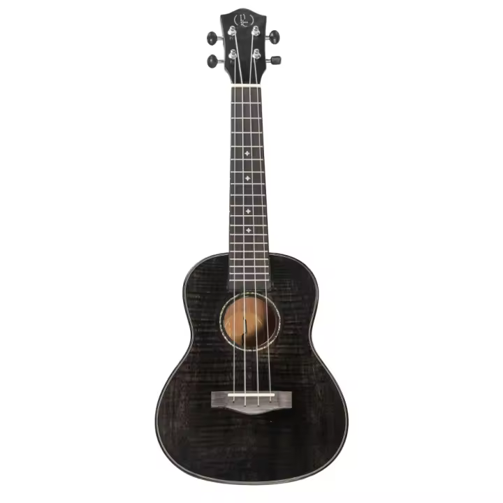 Ukelele Concert Bones SP620C-BK Arce Negro Brillo - 1