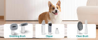 Nobleza - Maquina Cortar Pelo Perros con Aspiradora, Aspirador pelos Mascotas con 7 Herramientas de Cuidado, Aspiradora pelos Perros y Gatos con depósito de 2.5 Litros - details 1