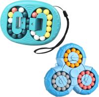 Juego de 2 piezas de Amigos Mágicos, Juego de Cubo giratorio para hechos, juego Iq Fidget Toys, rompecabezas de Inteligencia, gift para niños a partir de 3 años [HK] - details 0