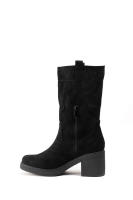 Paloma Wang Botas de Gamuza Beige con Tacón Medio - details 9