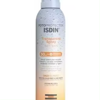 Isdin Fotoprotector Transparent Spray Wet Skin Spf 50, 250 Ml - 1