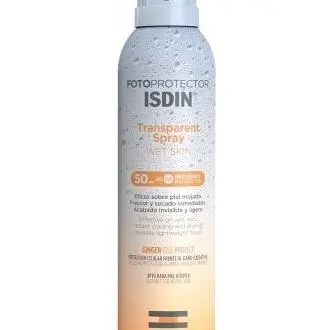 Isdin Fotoprotector Transparent Spray Wet Skin Spf 50, 250 Ml - 1
