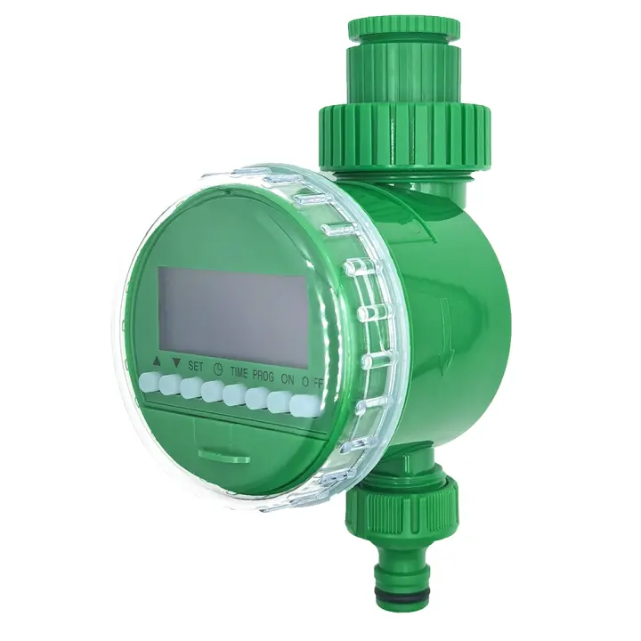 Controlador De Riego Automático LCD Display Timer Electrónico Para Jardín Válvula De Irrigación Inteligente Dispositivo De Control De Riego - 1