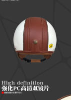 Casco De Motocicleta Eléctrico Inteligente Bluetooth Protección Auditiva Tres Cuartos Para Hombre Y Mujer Casco Frontal Abierto ABS Unisex - details 11