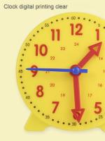 Reloj Educativo Para Niños Juguete Interesante De Horas Minutos Y Segundos Puzzle De Aprendizaje Preescolar Ayudas De Enseñanza Montessori - details 8