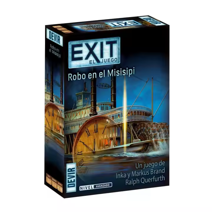Exit Robo en el Mississippi - Juego de Mesa en Español - 1