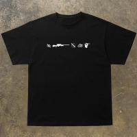 Camiseta De Algodón 100% Para Hombre Estilo Casual Con Estampado Creativo Y Manga Corta Transpirable Y Ligera Para El Verano - details 6